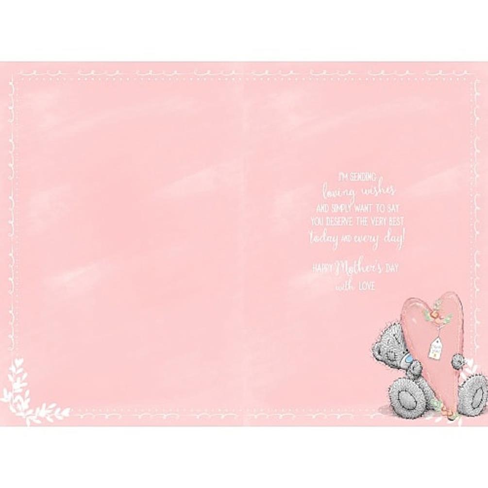 Wonderful Wife Handmade Me to You Bear Mothers Day Card Extra Image 1